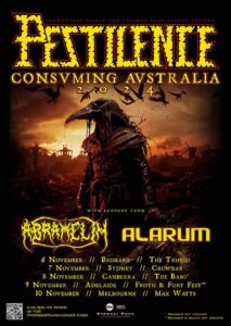 Pestilence Tour Poster