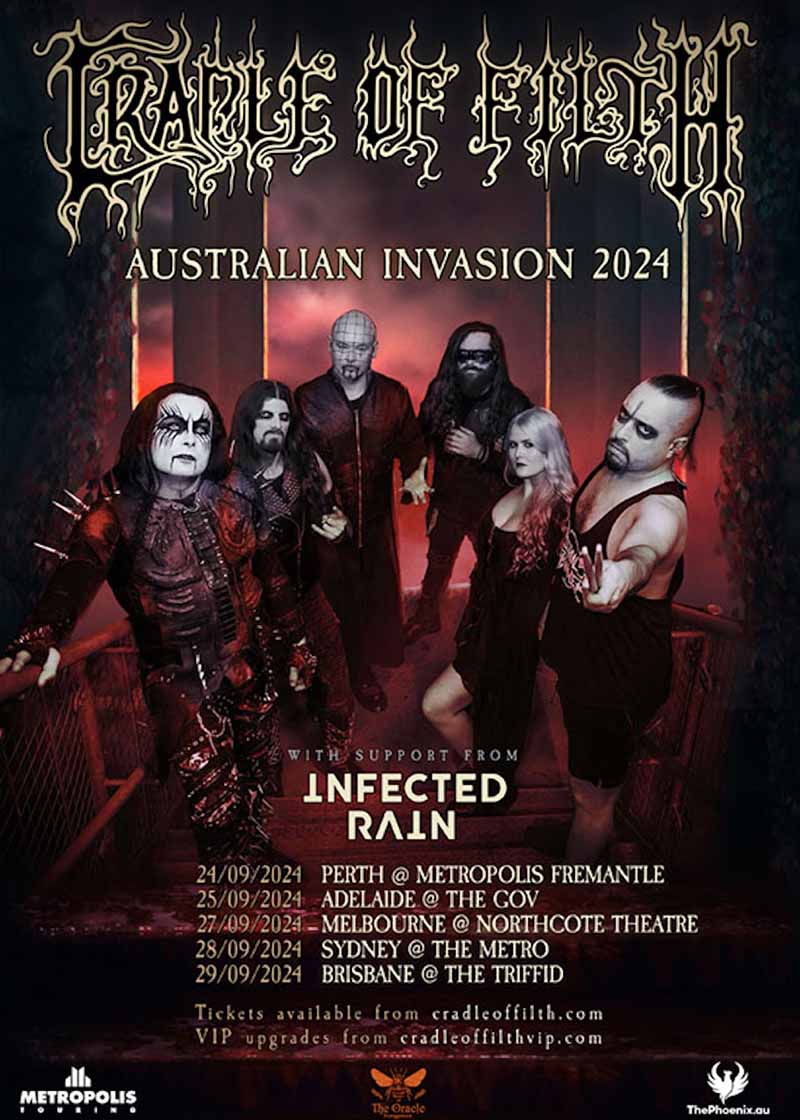 CRADLE OF FILTH Live Review 2024 CRADLE OF FILTH Live Review 2024