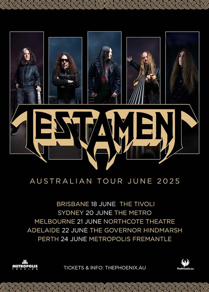 TESTAMENT Live Review, 2025