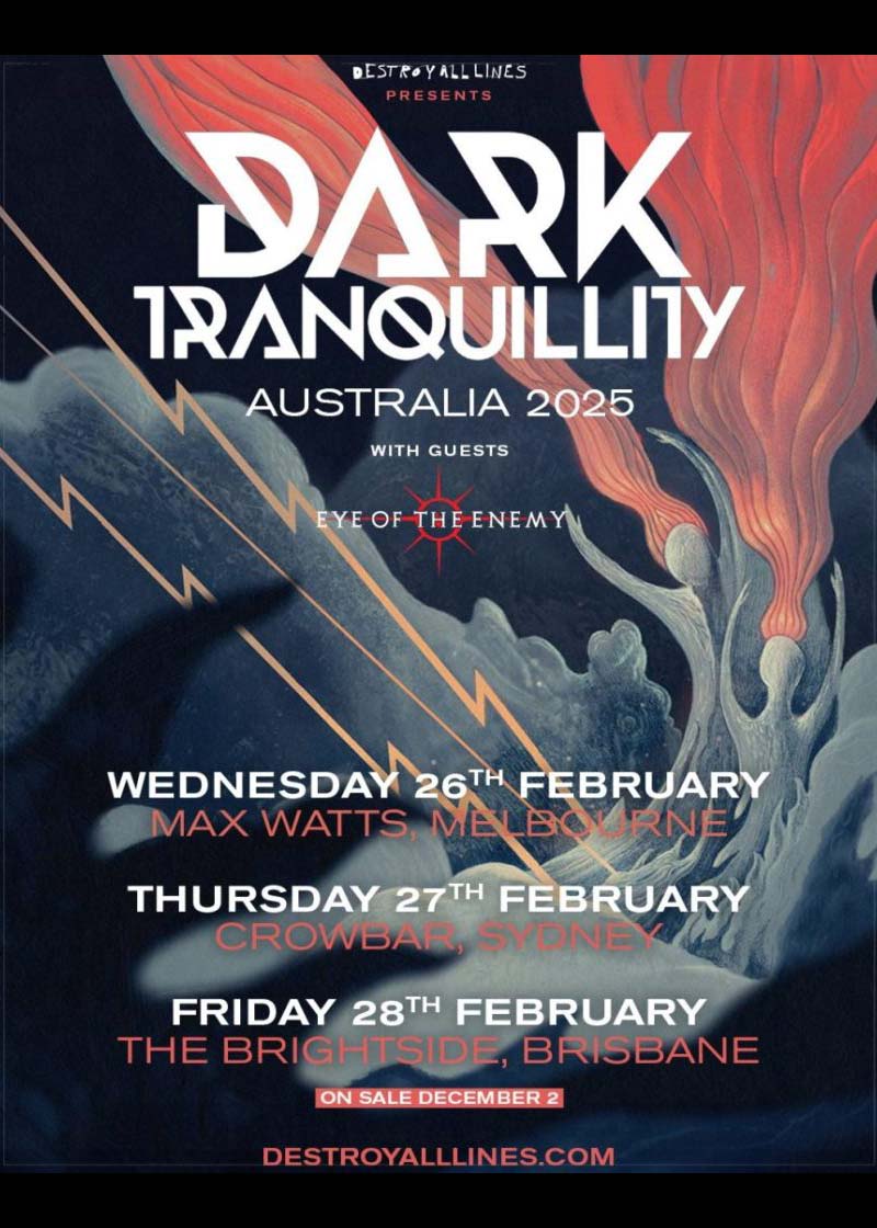 Dark Tranquility 2025 Tour