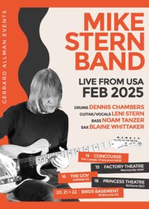 Mike Stern Tour Poster