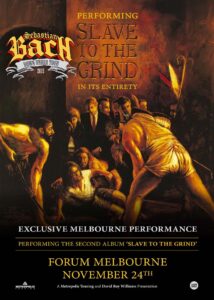 Sebastian Bach Tour Melbourne