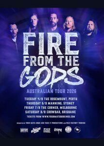 Fire From The Gods Tour 2026