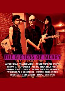 Sisters Of Mercy Tour Poster