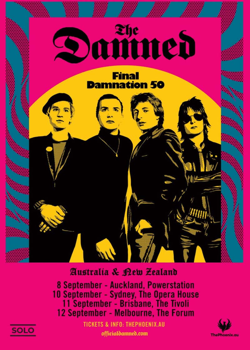 The Damned 2026 Tour