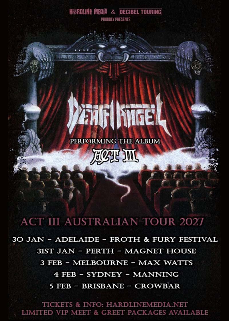 Death Angel Tour 2027