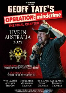 Geoff Tate Tour 2027