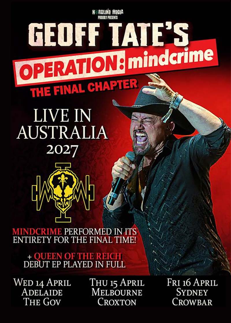 Geoff Tate Tour 2027