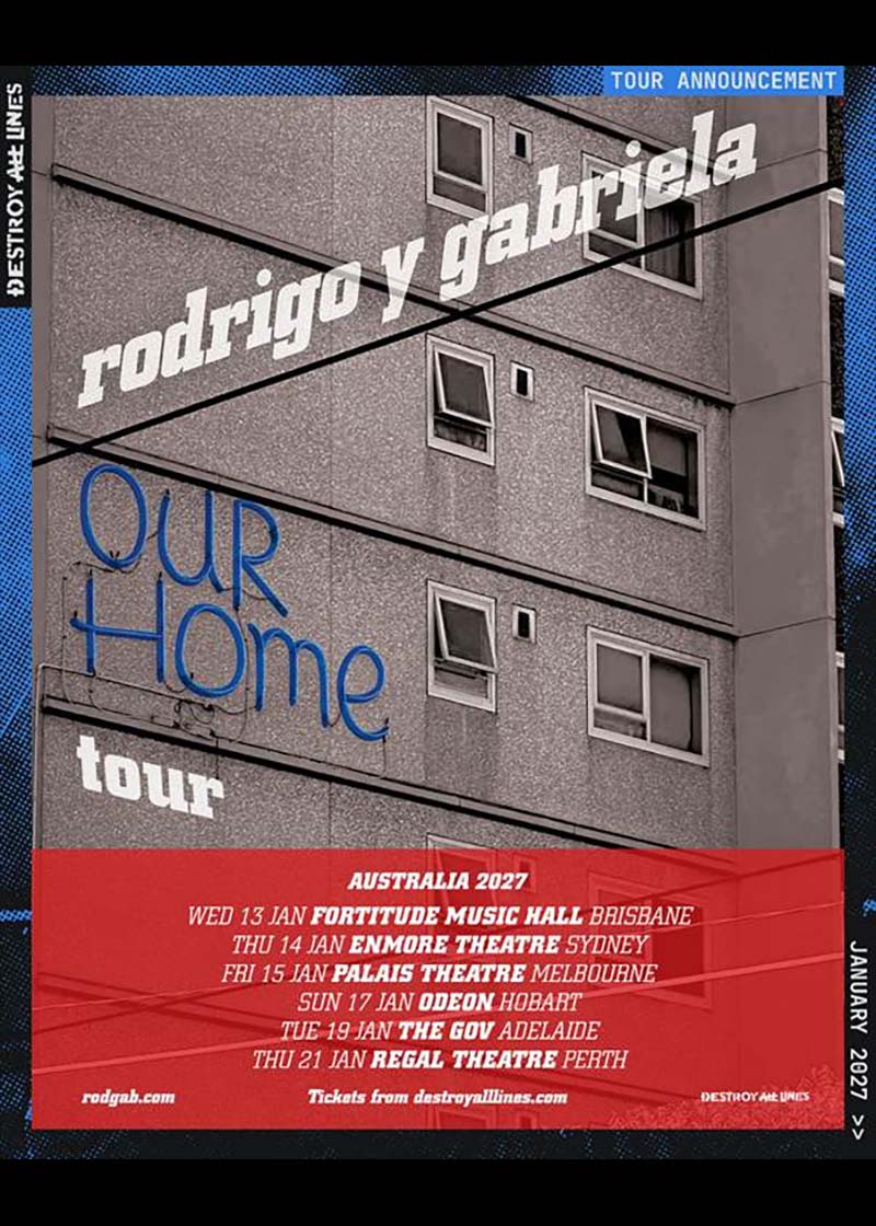 Rodrigo y Gabriela Tour 2027